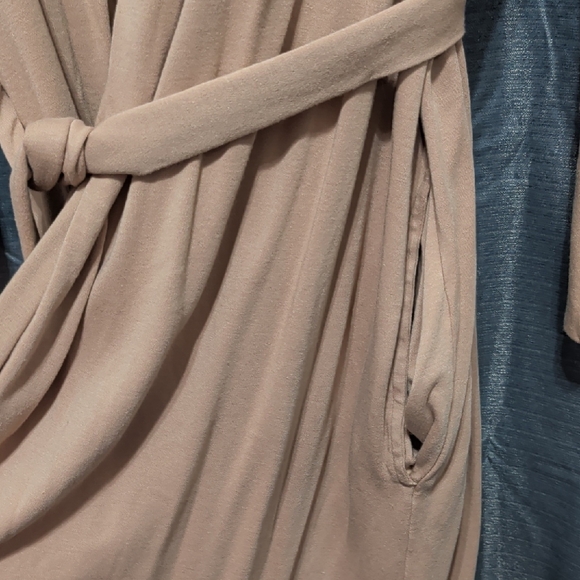 Cozy Tan Women's Robe - Picture 3 of 4